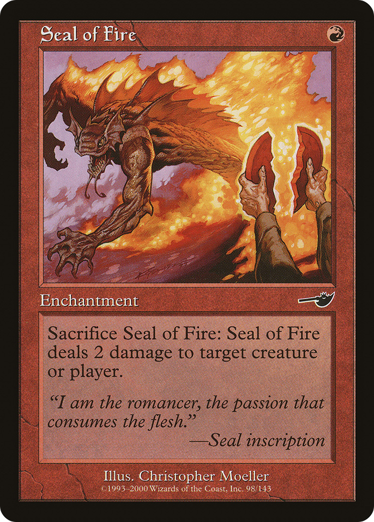 Image of Seal of Fire [Nemesis]