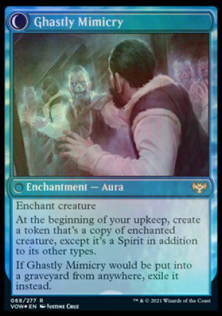 Image of Mirrorhall Mimic // Ghastly Mimicry [Innistrad: Crimson Vow Prerelease Promos]