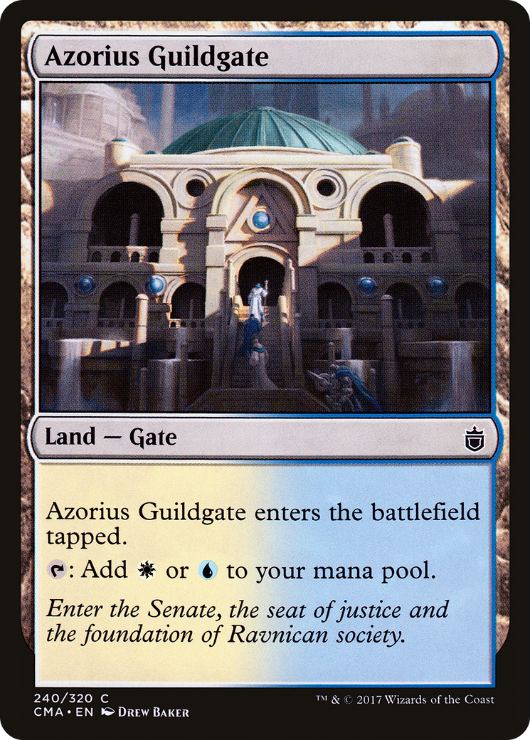 Image of Azorius Guildgate [Commander Anthology]