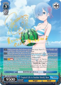 Image of Tropical Life in Another World, Rem (RZ/S55-E060SP SP) [Re:ZERO Vol.2]