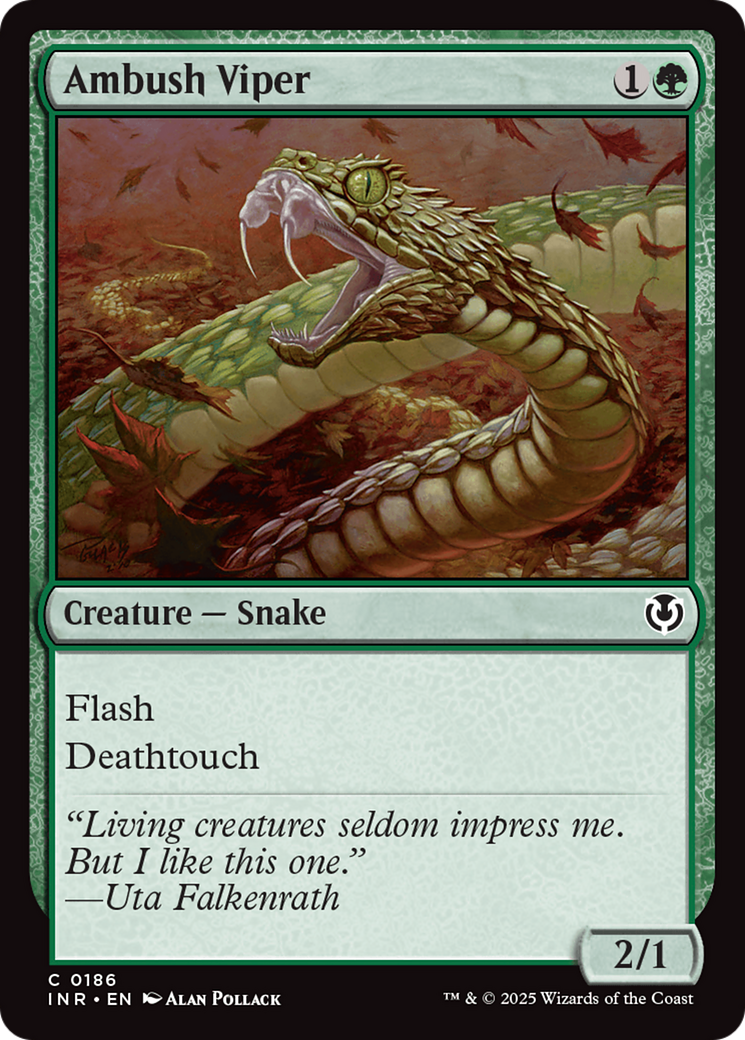 Image of Ambush Viper [Innistrad Remastered]