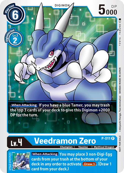 Image of Veedramon Zero [P-011] [Promotional Cards]