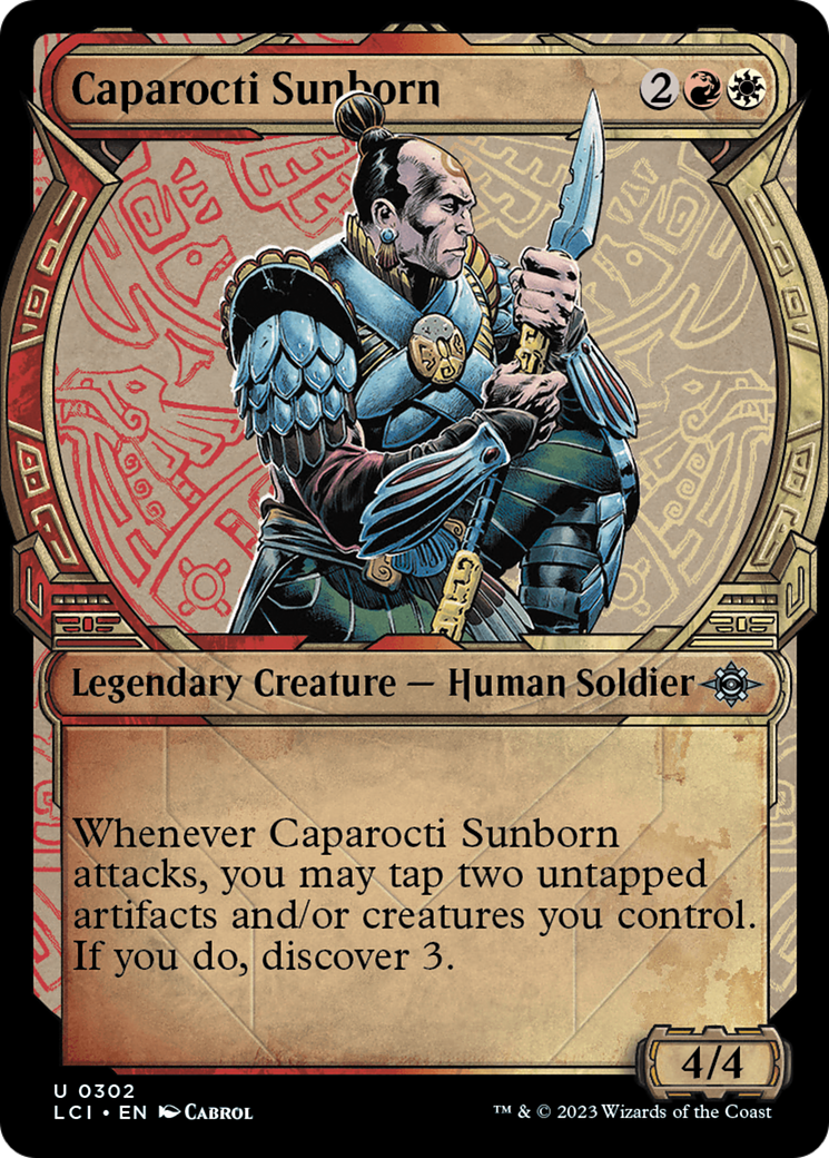 Image of Caparocti Sunborn (Showcase) [The Lost Caverns of Ixalan]