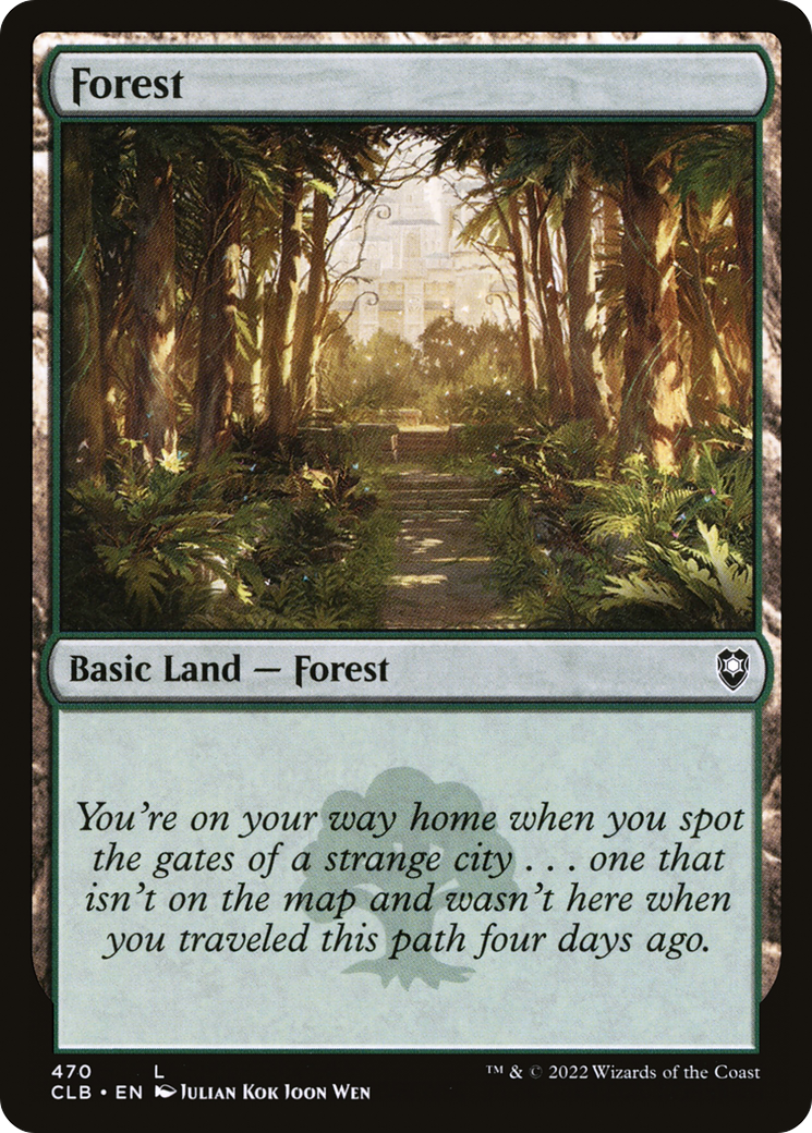 Image of Forest (470) [Commander Legends: Battle for Baldur's Gate]