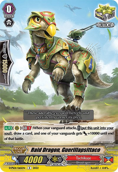 Image of Raid Dragon, Guerillapsittaco (D-PS01/065EN) [P Clan Collection 2022]