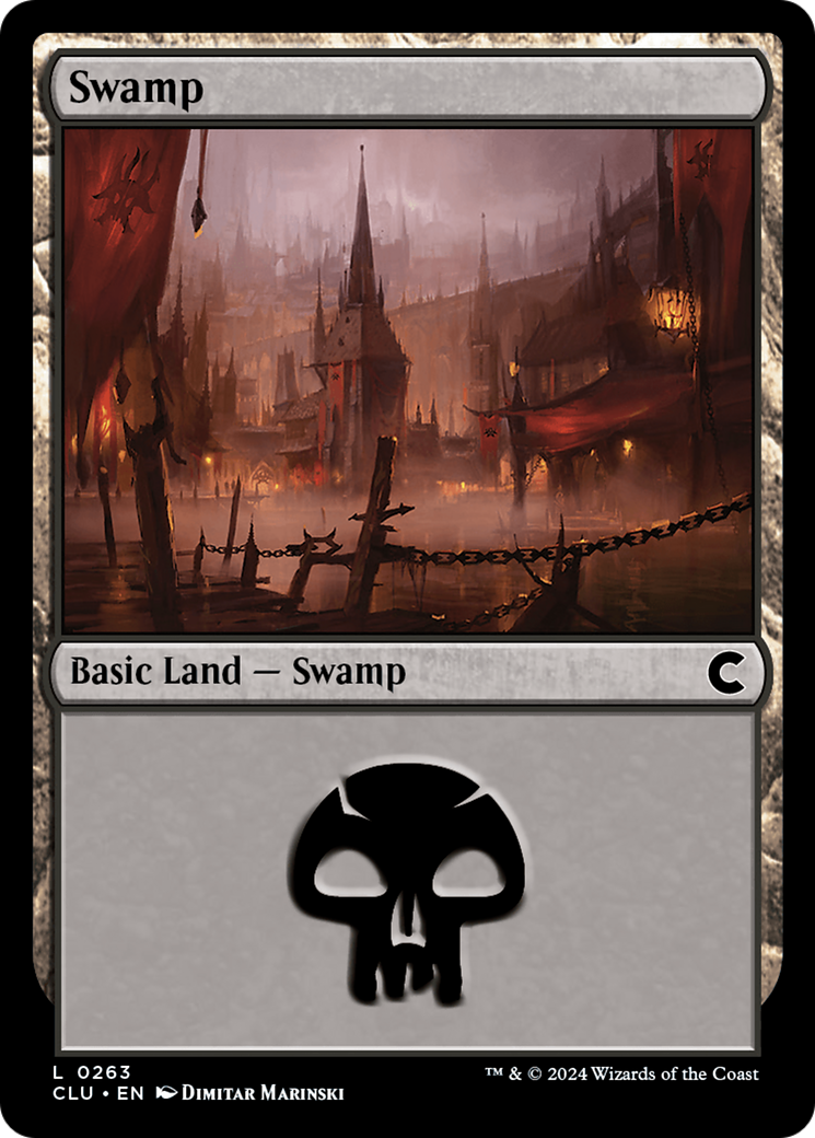 Image of Swamp (0263) [Ravnica: Clue Edition]