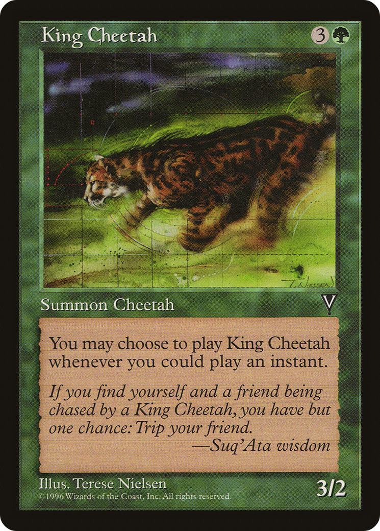 Image of King Cheetah [Visions]