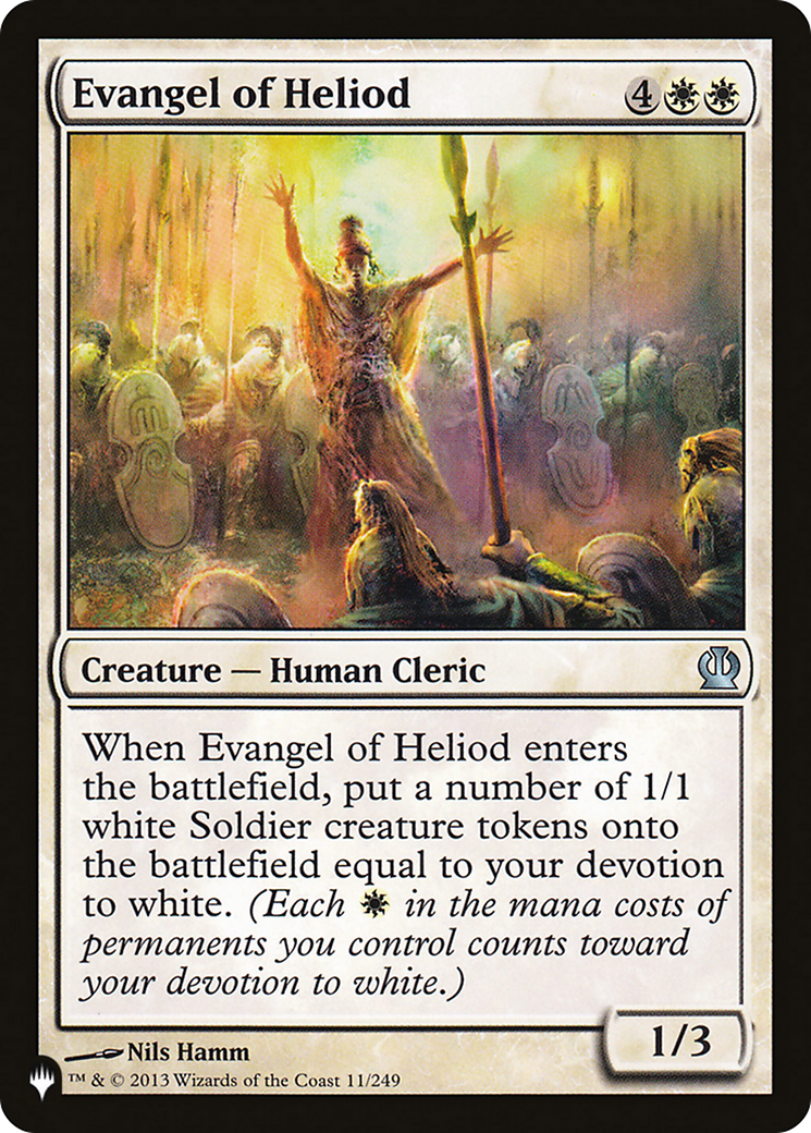 Image of Evangel of Heliod [The List]
