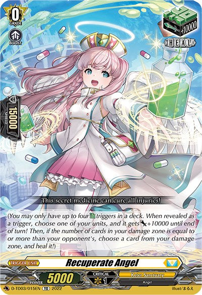 Image of Recuperate Angel (D-TD03/015EN) [Raika Koshiba -Skyfall Executors-]