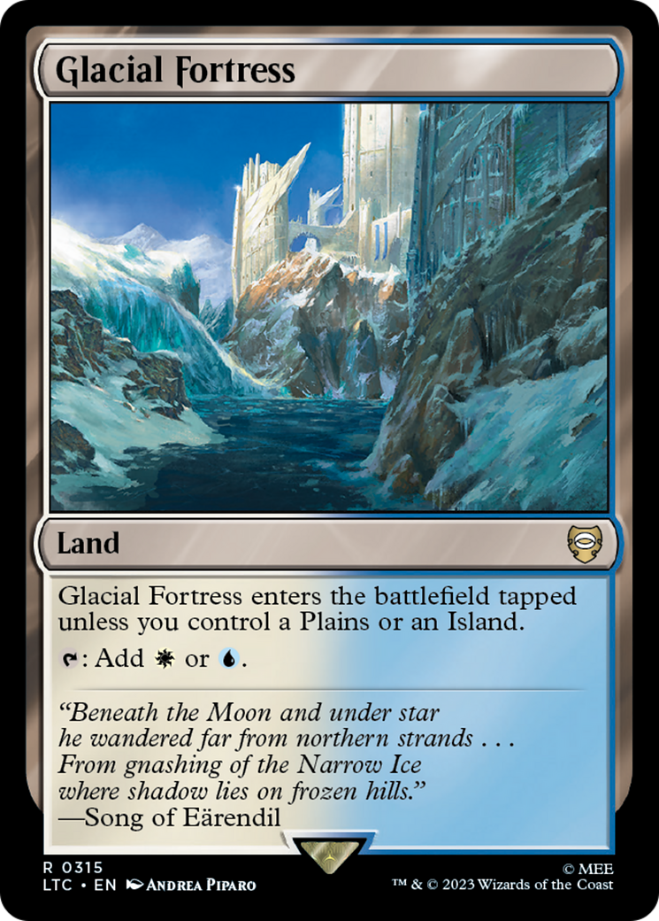 Image of Glacial Fortress [The Lord of the Rings: Tales of Middle-Earth Commander]