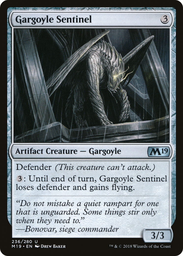 Image of Gargoyle Sentinel [Core Set 2019]