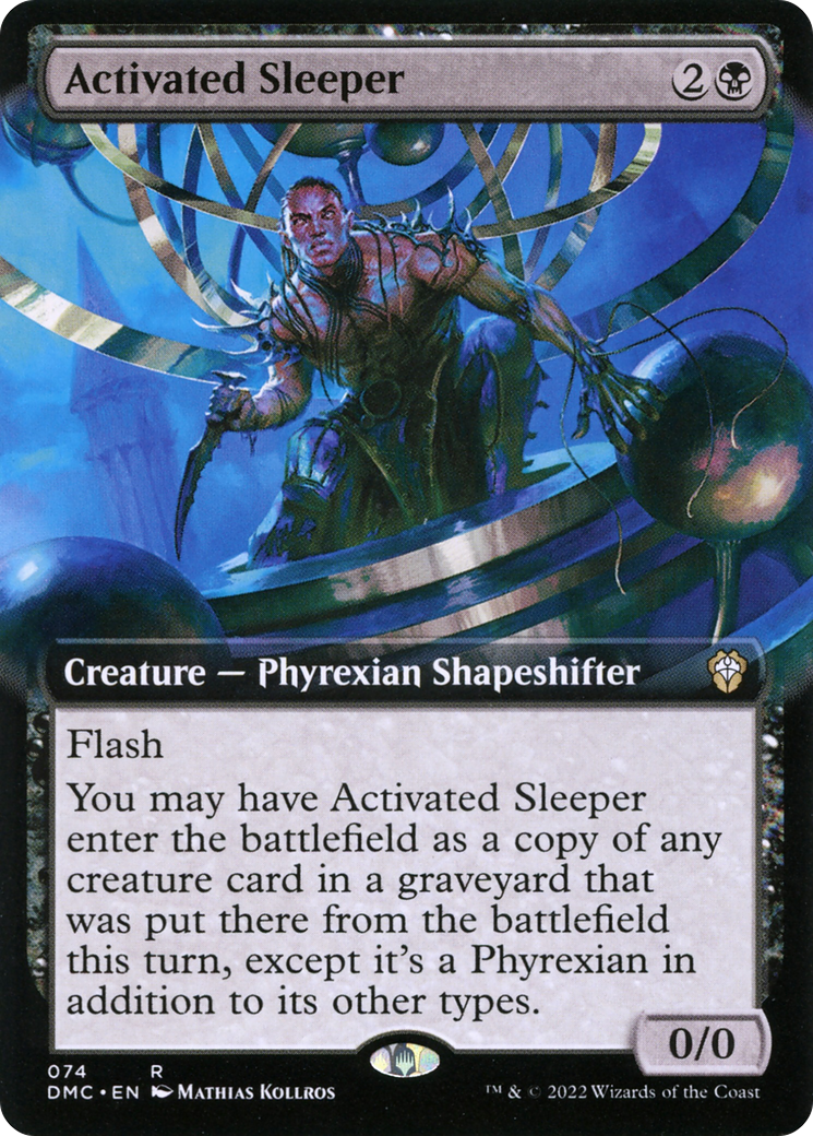 Image of Activated Sleeper (Extended Art) [Dominaria United Commander]