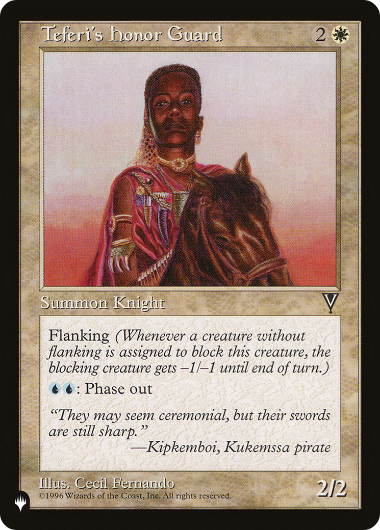 Image of Teferi's Honor Guard [The List]