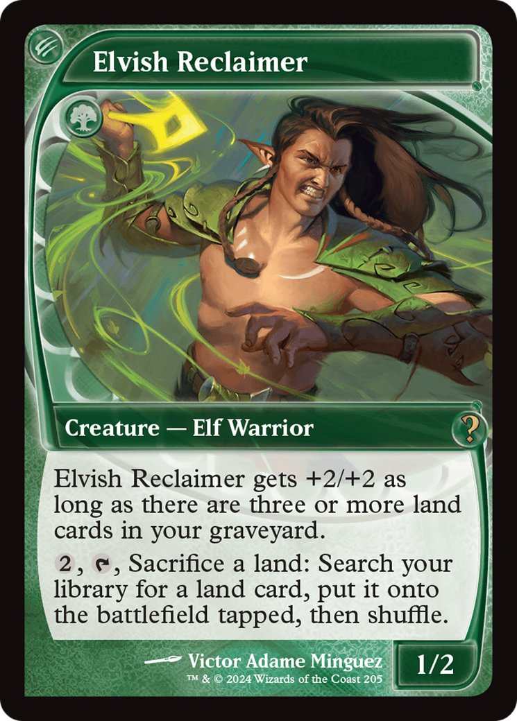 Image of Elvish Reclaimer (Future Sight) [Mystery Booster 2]