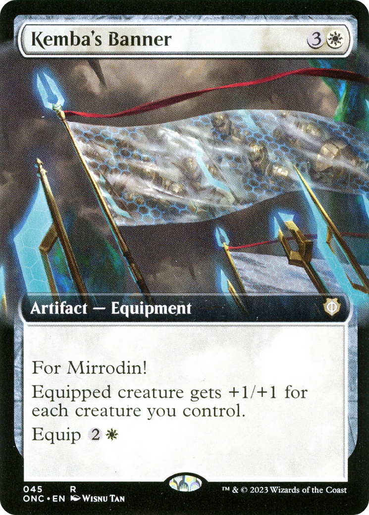 Image of Kemba's Banner (Extended Art) [Phyrexia: All Will Be One Commander]