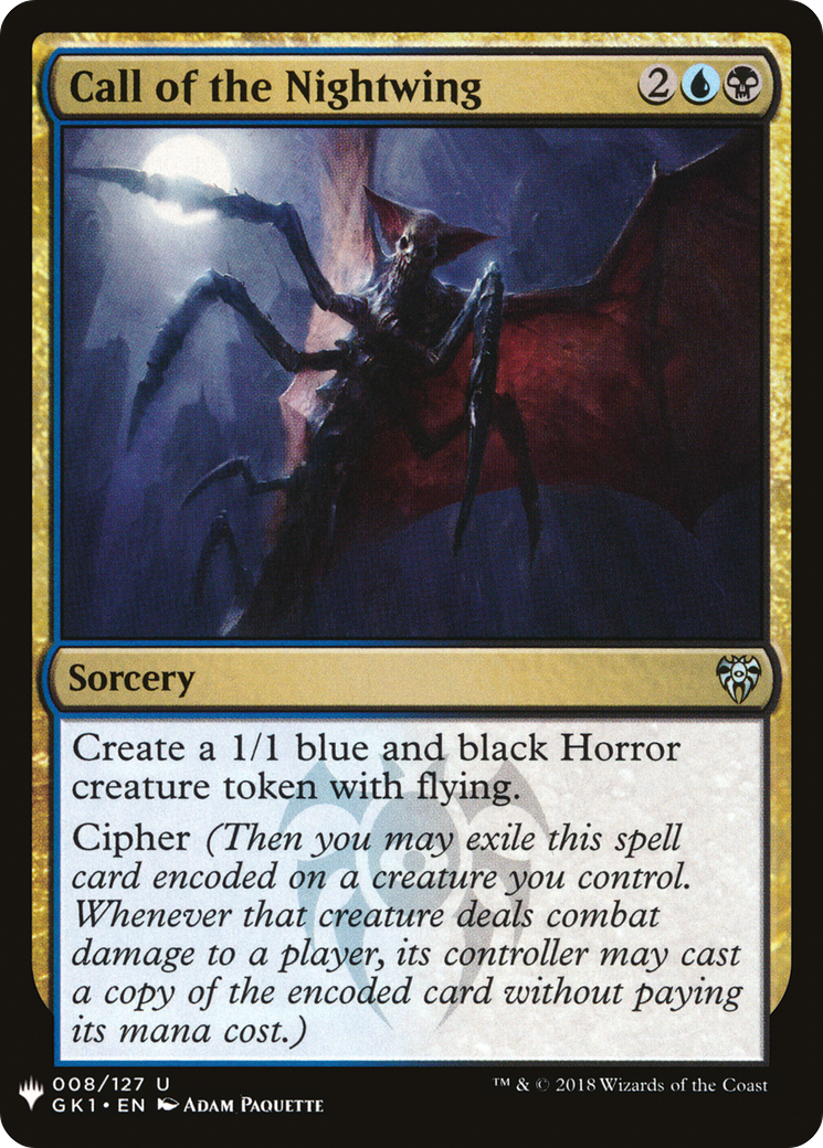 Image of Call of the Nightwing [Mystery Booster]