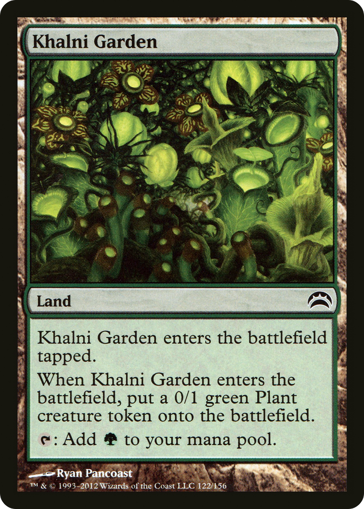 Image of Khalni Garden (PC2-122) - Planechase 2012 Foil