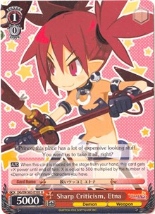 Image of Sharp Criticism, Etna (DG/EN-S03-E105 U) [Disgaea]