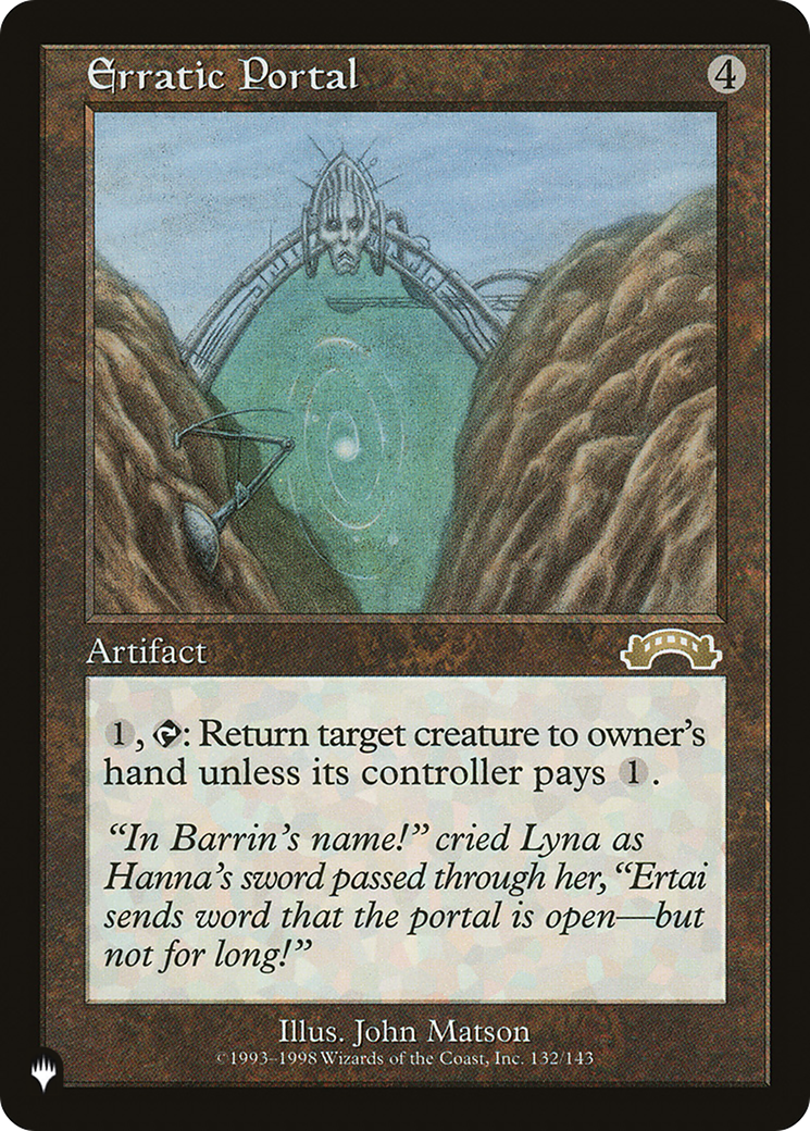 Image of Erratic Portal [The List]