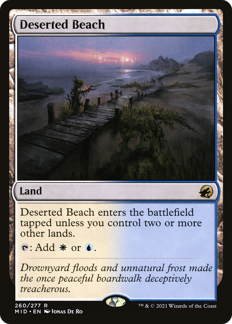 Image of Deserted Beach [Innistrad: Midnight Hunt]