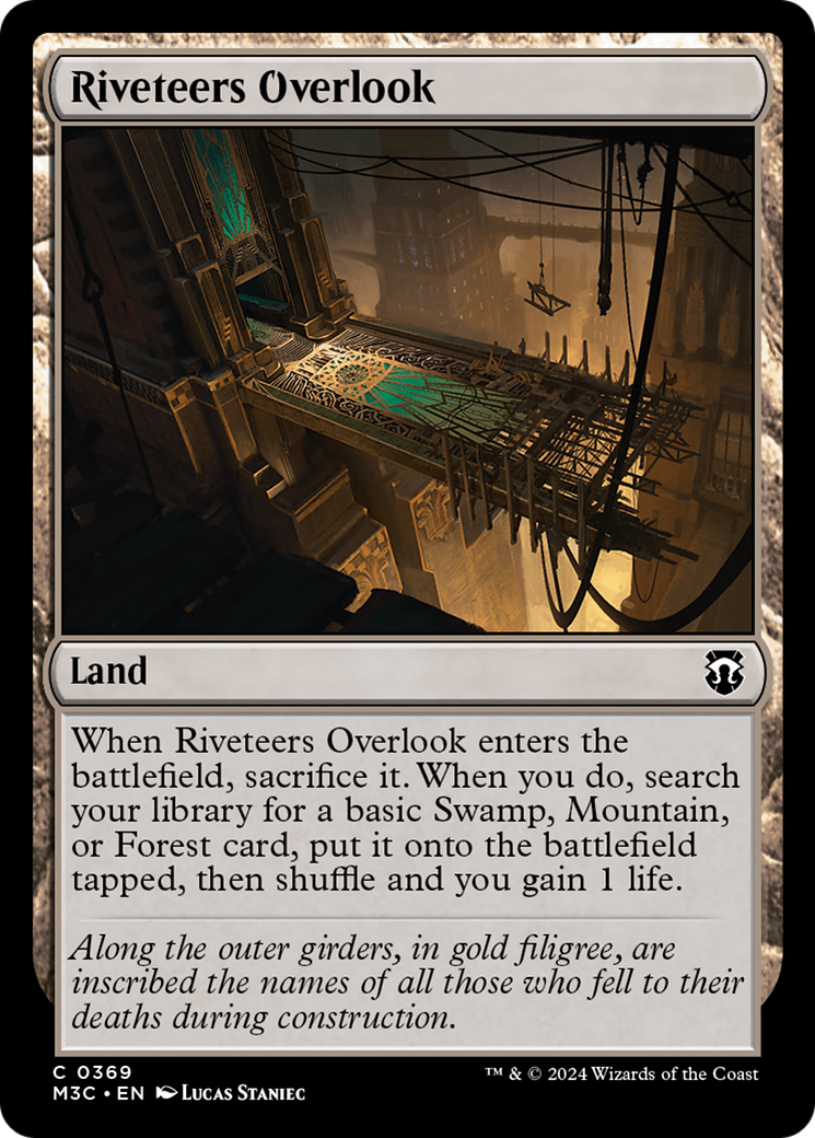 Image of Riveteers Overlook [Modern Horizons 3 Commander]