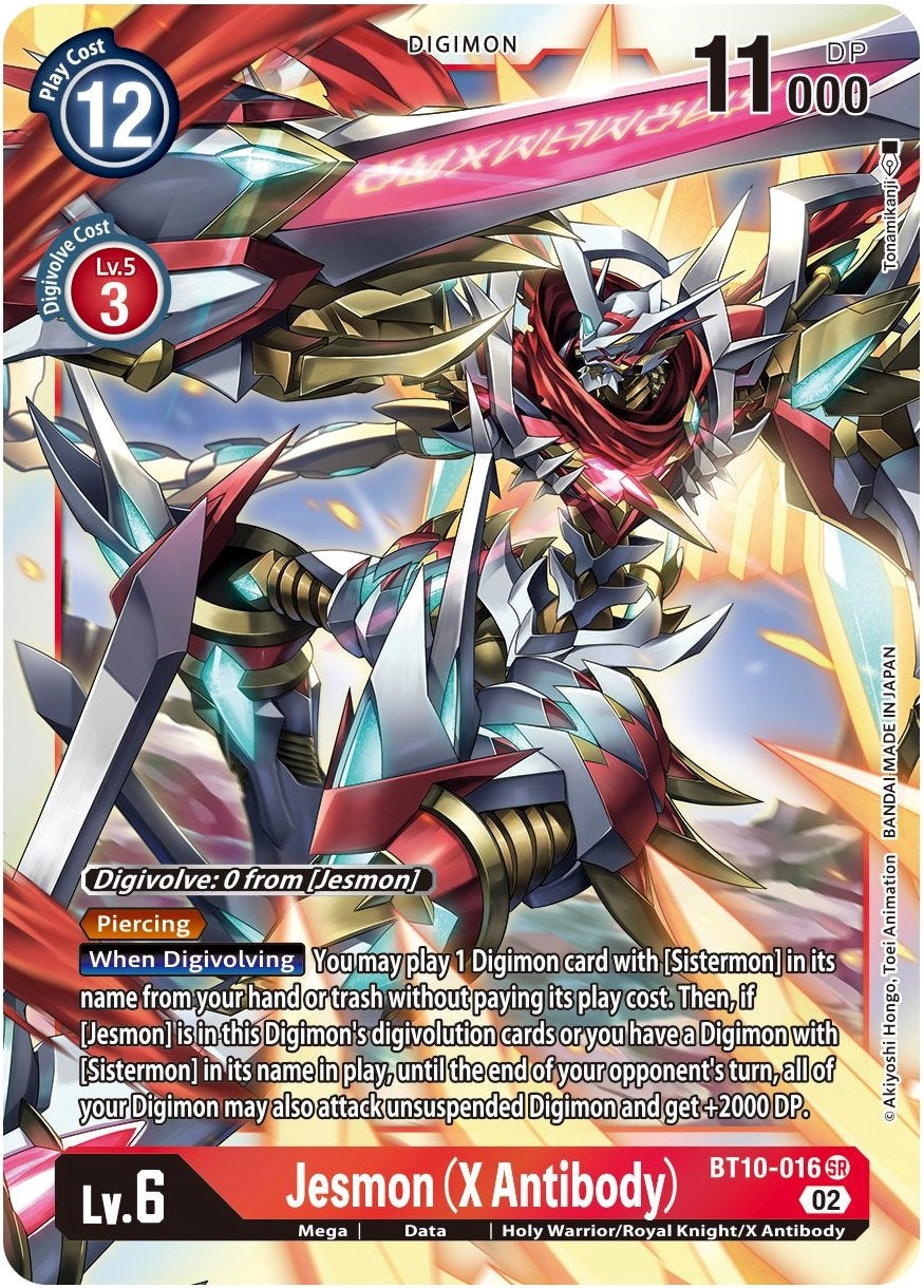 Image of Jesmon (X Antibody) [BT10-016] [Xros Encounter]