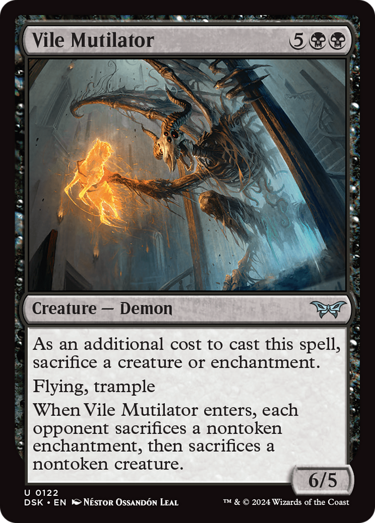 Image of Vile Mutilator [Duskmourn: House of Horror]