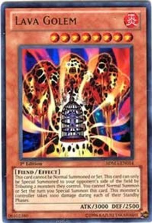 Image of Lava Golem (SDMA-EN014) - Structure Deck: Marik Unlimited
