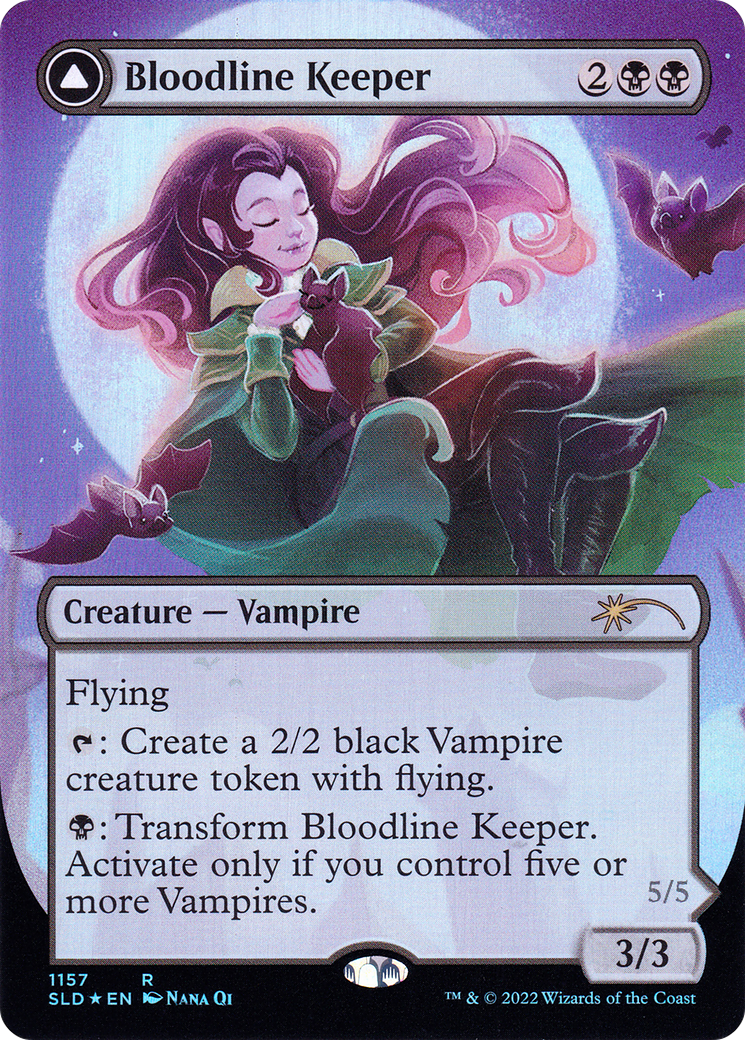Image of Bloodline Keeper // Lord of Lineage (Borderless) [Secret Lair: From Cute to Brute]
