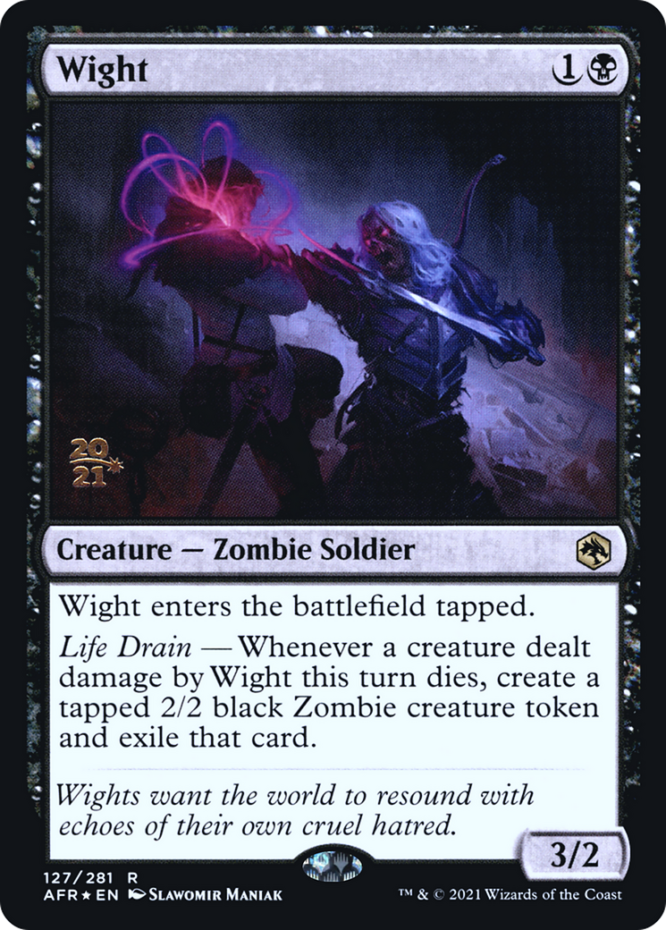 Image of Wight [Dungeons & Dragons: Adventures in the Forgotten Realms Prerelease Promos]