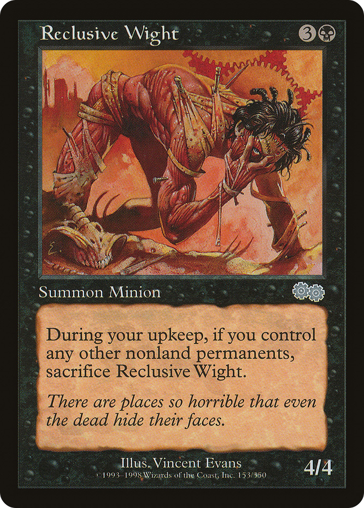 Image of Reclusive Wight [Urza's Saga]