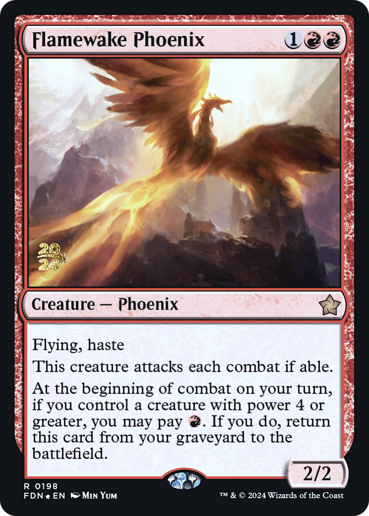 Image of Flamewake Phoenix [Foundations Prerelease Promos]