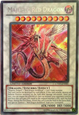 Image of Majestic Red Dragon [CT07-EN001] Secret Rare