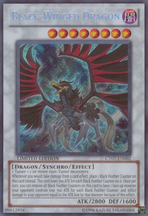 Image of Black-Winged Dragon [CT07-EN002] Secret Rare