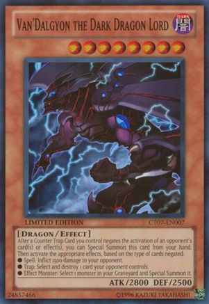 Image of Van'Dalgyon The Dark Dragon Lord [CT07-EN007] Super Rare