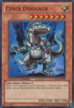 Image of Cyber Dinosaur [CT07-EN008] Super Rare