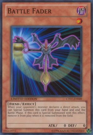 Image of Battle Fader [CT07-EN009] Super Rare