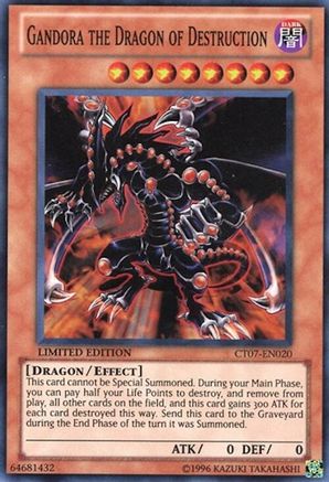 Image of Gandora the Dragon of Destruction [CT07-EN020] Super Rare
