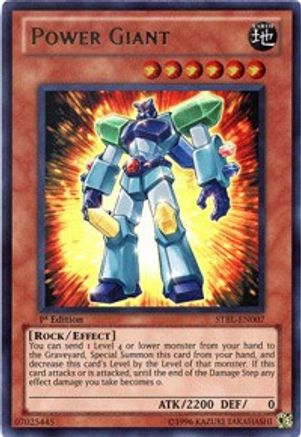 Image of Power Giant [STBL-EN007] Ultra Rare
