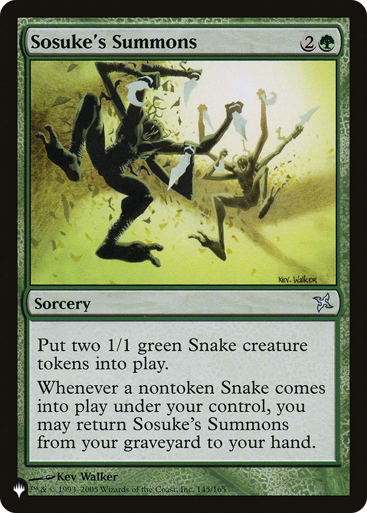 Image of Sosuke's Summons [The List]