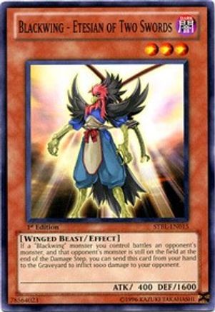 Blackwing - Etesian of Two Swords [STBL-EN015] Common