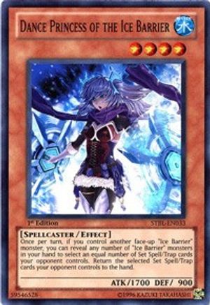 Image of Dance Princess of the Ice Barrier [STBL-EN033] Super Rare