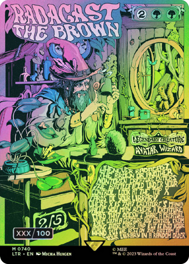 Image of Radagast the Brown (Borderless Poster) (Serialized) [The Lord of the Rings: Tales of Middle-Earth]