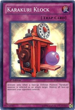 Image of Karakuri Klock [STBL-EN072] Super Rare