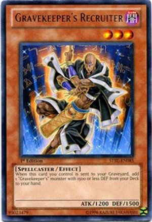 Image of Gravekeeper's Recruiter [STBL-EN085] Rare