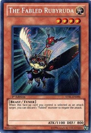Image of The Fabled Rubyruda [STBL-EN096] Secret Rare