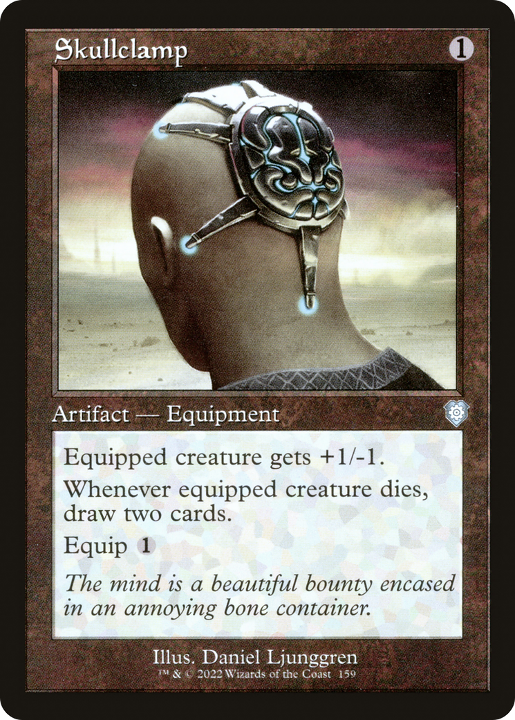 Image of Skullclamp (Retro) [The Brothers' War Commander]
