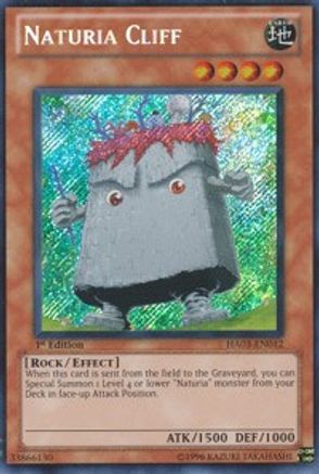 Image of Naturia Cliff [HA03-EN012] Secret Rare