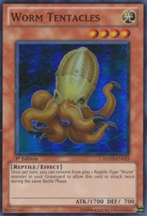 Image of Worm Tentacles [HA03-EN023] Super Rare