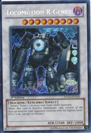 Image of Locomotion R-Genex [HA03-EN029] Secret Rare